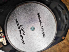 Vintage Matched Pair 6x9in 8 Ohm Speaker 985-043445-000 MAKE OFFER!
