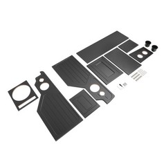 For Chevy Silverado Gmc Sierra 99-06 Center Console Subwoofer Box For 1×12″