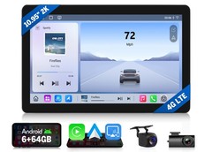 DSP Multimedia Head Unit 10.95″ QLED Android Car Stereo CarPlay Single 1 DIN GPS