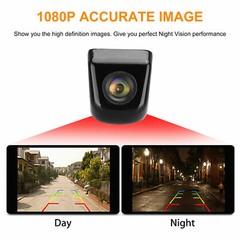 Rear View Mirror Kit 4.3″ Monitor No1 Bracket+HD Reverse Backup Camera for Truck