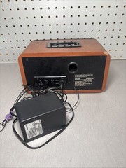 iHome iH14D AM/FM Alarm Clock Radio with iPod iPhone Dock & Aux-In – Wood Grain