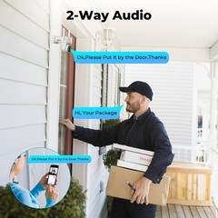 4MP 10CH Solar Powered Battery Wireless Security Camera System HDD Monitor Audio