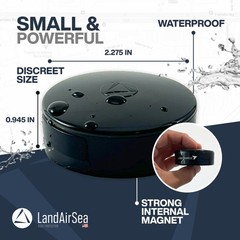 LandAirSea 54 GPS Tracker – Made in the USA from Domestic & Pack of 1, Black