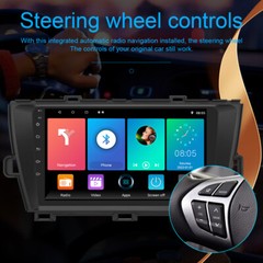 For Toyota Prius 2010-2015 Apple Carplay Car Stereo Radio Android 15 GPS BT 64GB