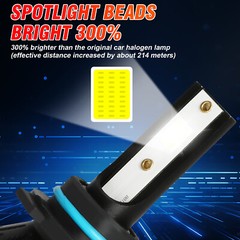 For GMC C1500 1988-1999 Combo High Low Beam 6000K Front LED Headlight Bulbs P4C