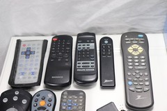 Mixed Electronics Lot Remotes Coverter Box Routers Alarm Clock Untested Read Des
