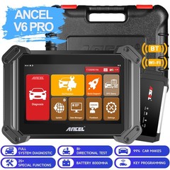 ANCEL V6 PRO Bi-directional OBD2 Scanner All Systems Diagnostic Key Programming