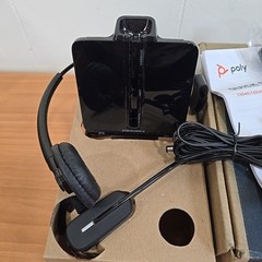 Plantronics CS540 Wireless Headset System Black Single Ear (Mono) Noise Cxling