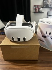 Meta Quest 3 Standalone VR Headset, White/Black Virtual Reality Headset 512 GB
