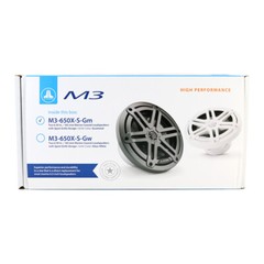 JL Audio M3-650X-S-Gm 6-1/2″ 2-Way Marine Coaxial Speakers – Gray Sports Grille