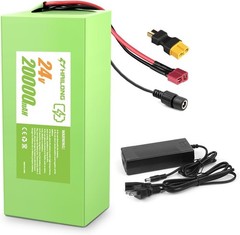 Green 24V 20AH li-ion battery PACK