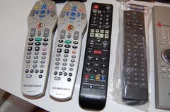 Lot of Various Sony Samsung RCA KLH Cablevision & More Remote Controls