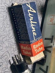 Vintage Type 76 Vacuum Tube Tests Strong U.S.A. WARDS AIRLINE NOS