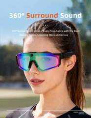 AI Smart Glasses Camera Bluetooth Open-Ear Audio | Oakley Meta Alternative