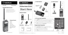 RADIO SHACK PRO-404 INSTRUCTION OPERATING MANUAL AND QUICK REFERENCE