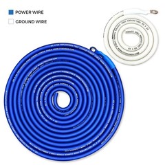 4 Gauge OFC Complete Amp Wiring Install Kit, AMPKIT-4GA-ELITE