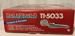 Texas Instruments TI-5033 Printer Display with Box