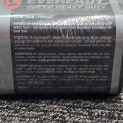 EVEREADY 1209 6V Battery Super Heavy Duty 6 Volt Battery Carbon Zinc Lantern
