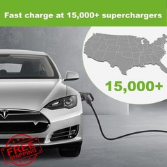 EVMaster NACS to CCS1 Adapter 500A/1000V DC Fast Charging