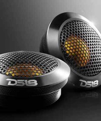 DS18 DTX 2.2″ Titanium Dome Aluminum Body 120 Watt 4-Ohm Car Stereo Tweeters