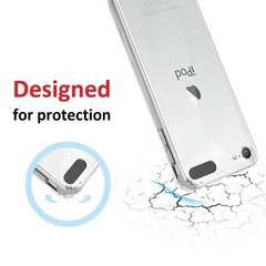For iPod Touch 5th/6th/7th Gen Case Crystal CLEAR Shockproof Silicone TPU Cover