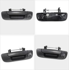 EWAY Tailgate Handle Backup Camera for 2002-2008 Dodge RAM 1500 2500 Black