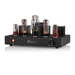 EL34 Hi-Fi Audio Stereo Vacuum Tube Amplifier Single-end Class A Power Amp Black