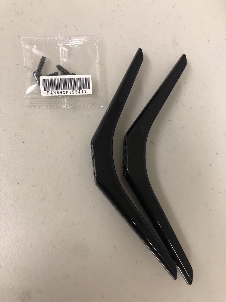 TCL 32S301 32 inch TV Stand Legs Base Feet With SCREWS 68-32D29B USED