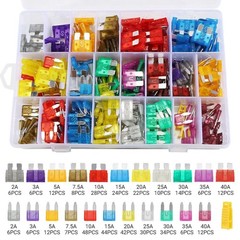 420Pcs 12V Auto Blade Fuse Assortment Kit Set Car Truck Motorcycle RV Boat Fuses