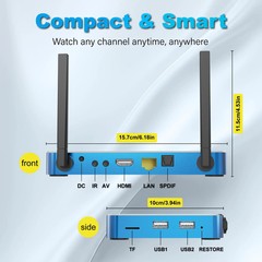 Superbox S6 max Android Smart TV Box 8k Ultra HD Voice Control System fast ship