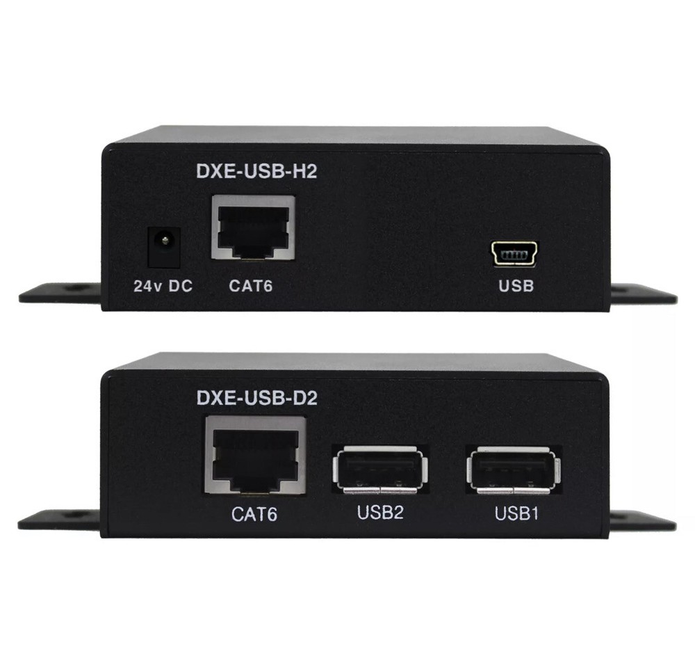 Aurora Multimedia DXE-USB-S2 USB 2.0 480Mb 230ft CAT-6 Extender READ!