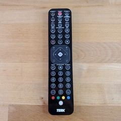 Terk Universal 4 Device Remote Control TKRTBL08B R2560 4 3W23CX Tested Working