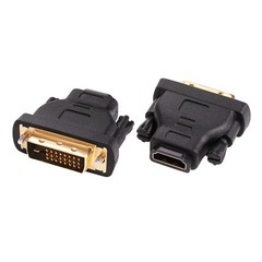 DTech DVI Male to HDMI Female Adapter, Bi-Directional Converter