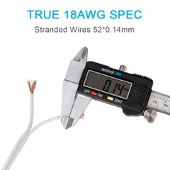 18 Gauge Ofc 2 Conductor Parallel Stranded Wire 18 Awg Gauge Speaker Zip Wire Ca