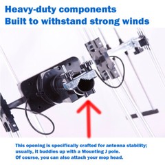 BEST HDTV ANTENNA 200 MILES OUTDOOR TV ANTENA MOTORIZED AMPLIFIED 360 Rotation
