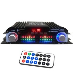 20Hz-20KHZ Power Amplifier 4 Channel Mini HiFi Digital Stereo Audio xx