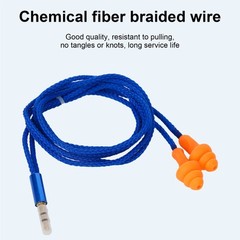 Earplug Travel Headphones Rugged Safety Plugs Listen To Audio While You Work!