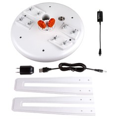 HDTV Antenna Omnidirectional Amplified 4K 1080P UHF VHF with 40Ft Cable & J-Pole