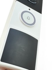 TP-Link Tapo Smart Video Doorbell Camera Wireless with Chime, 2K D210 White