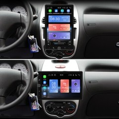 10″ Car Stereo Radio Rotatable Single 1 DIN Wireless Apple CarPlay Android Auto