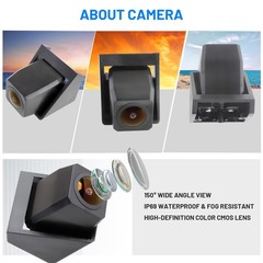 EWAY Classic 1.0 Backup Camera for Jeep Wrangler Spare Tire Mount 2007-2018, …