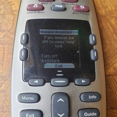 Logitech Harmony 650 Universal Advanced Remote Control Works