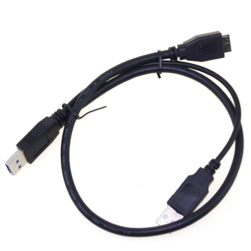 50cm USB 3.0 Y Power Cable Cord Lead for Samsung Sony External Hard Drive Disk