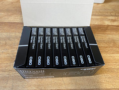 Maxell C60 Professional Industrial Cassette Tapes – Set of 10 – NEW