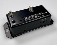 24dB TV Antenna Digital Signal Booster Amplifier for HDTV with 3ft Coax Cable