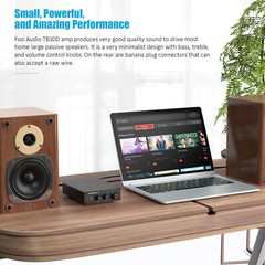 Fosi Audio TB10D 300Wx2 HiFi Digital Power Amplifier TPA3255 Class D Home Amp