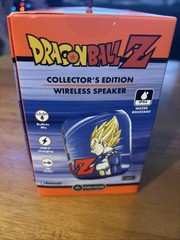 Dragon Ball Z Goku And Vegeta wireless speaker with built in mic, and radio New!