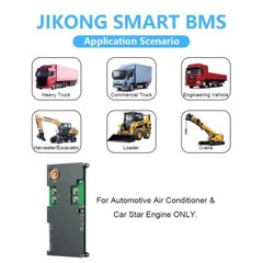 JK 4S-8S 200A 12V 24V LifePo4 Li-ion Battery Bluetooth Smart Active Balancer lot