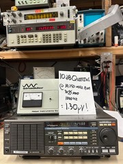 Kenwood R-2000 Receiver w VC-10 VHF converter, man. copy, cords: Tested Working!