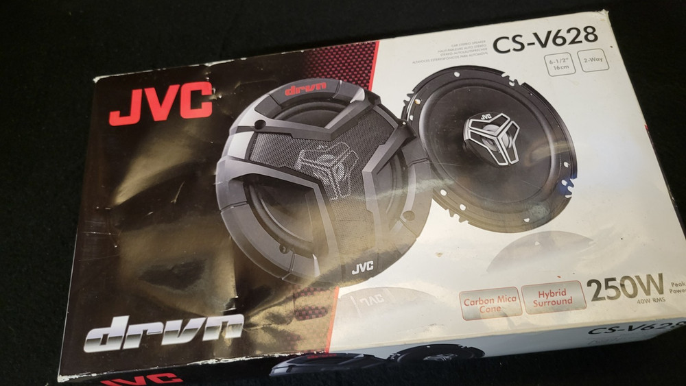 Car Audio Speakers Co-Ax 6.5″ in. JVC CS-V628 250W Max 60w RMS